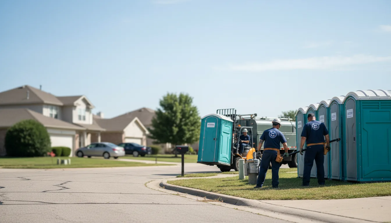 Porta Potty Rental in West College Corner, IN near me